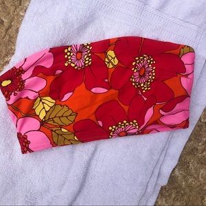 AERIE LONGLINE BANDEAU BIKINI TOP